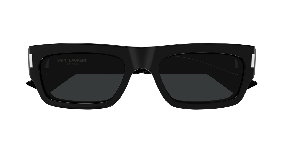 Occhiali da sole saint laurent sl 837 001 negro rectangular / squared masculino taglia 54mm - Vista dettagliata