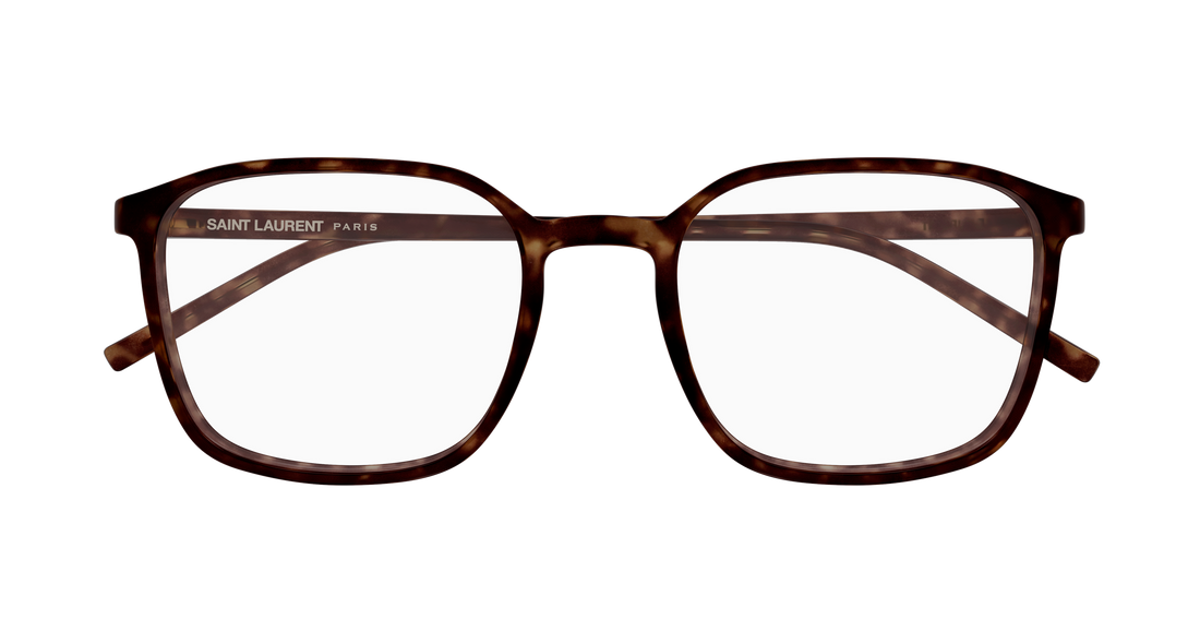 Gafas graduadas saint laurent sl 845 002 havana rectangular / squared masculino talla 52mm - Vista de detalle