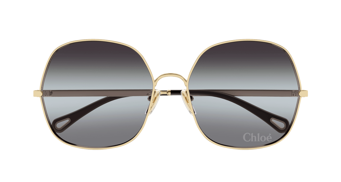 Occhiali da sole chloé ch0282s 001 dorado square femenino taglia 60mm - Vista dettagliata