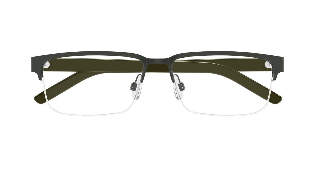 Occhiali da vista puma pu0519o 004 plateado rectangular / squared masculino taglia 58mm - Vista dettagliata