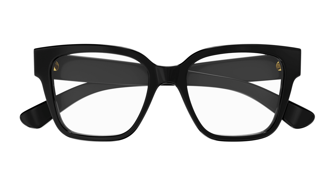 Occhiali da vista gucci gg1791o 001 negro square femenino taglia 51mm - Vista dettagliata