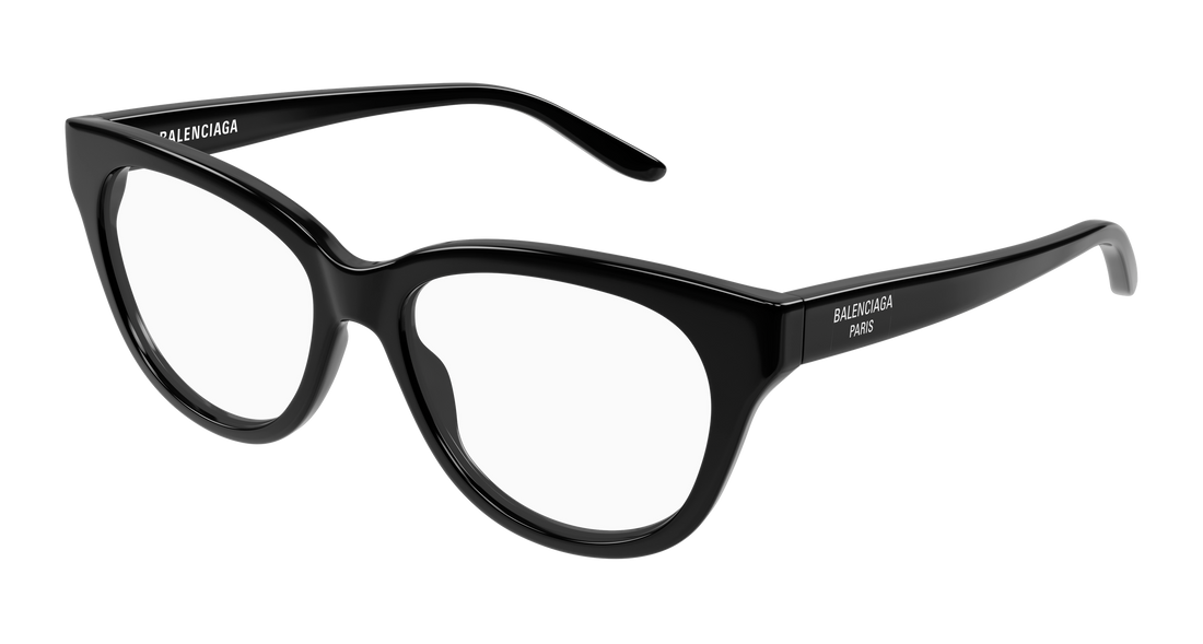 Gafas graduadas balenciaga bb0441o 008 negro butterfly femenino talla 56mm - Vista principal