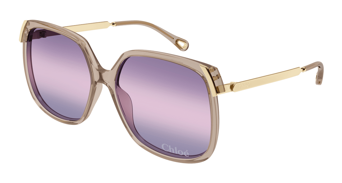 Gafas de sol chloé ch0286s 004 marron square femenino talla 60mm - Vista principal