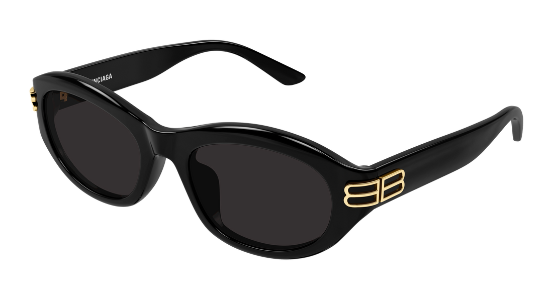 Occhiali da sole balenciaga bb0434sk 001 negro round/oval/panthos femenino taglia 55mm - Vista principale