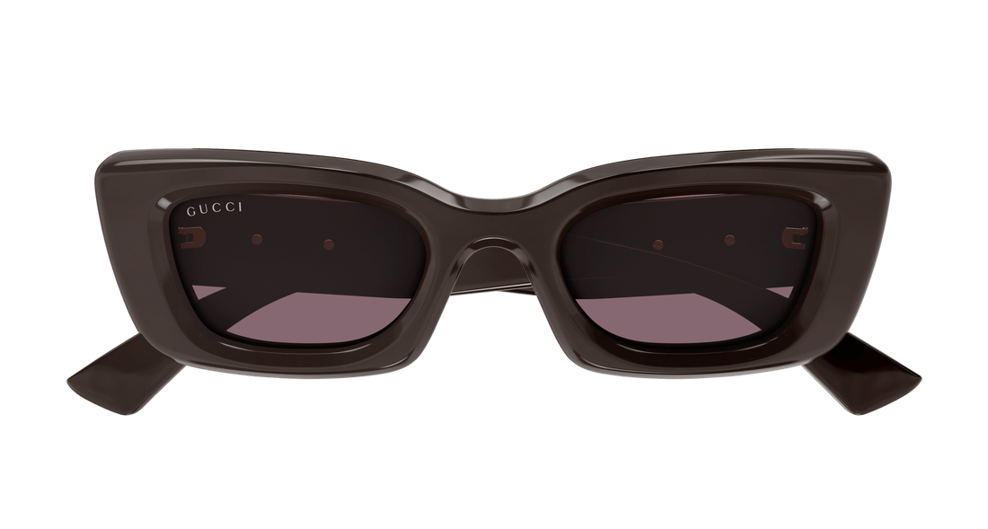 Sonnenbrillen gucci gg1827s 004 marron cat eye femenino größe 49mm - Detailansicht