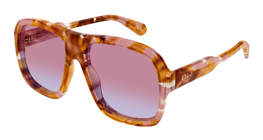 Gafas de sol chloé ch0331s 003 havana pilot/navigator femenino talla 58mm - Vista principal