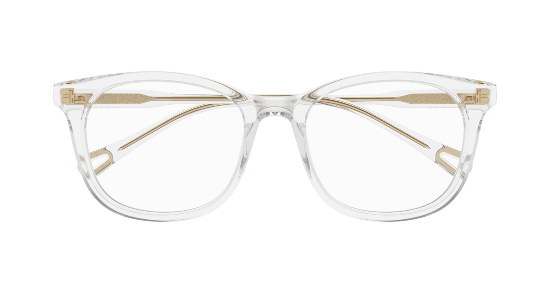 Prescription glasses chloé ch0314oa 004 transparente square femenino size 54mm - Detailed view