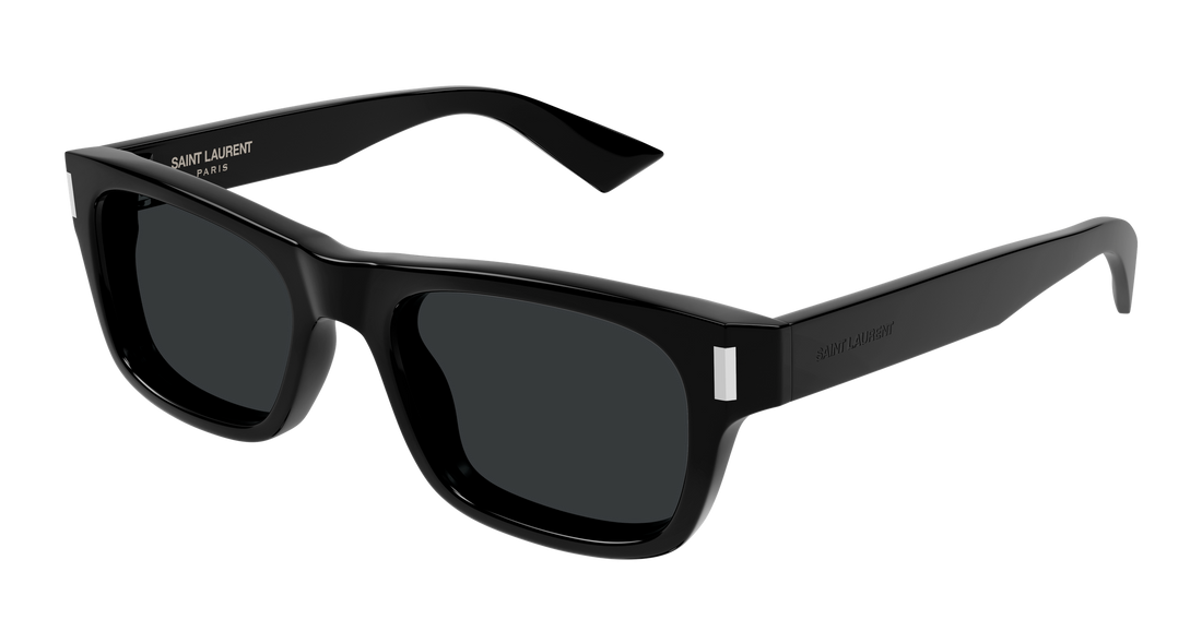 Occhiali da sole saint laurent sl 83 001 negro rectangular / squared unisex taglia 53mm - Vista principale