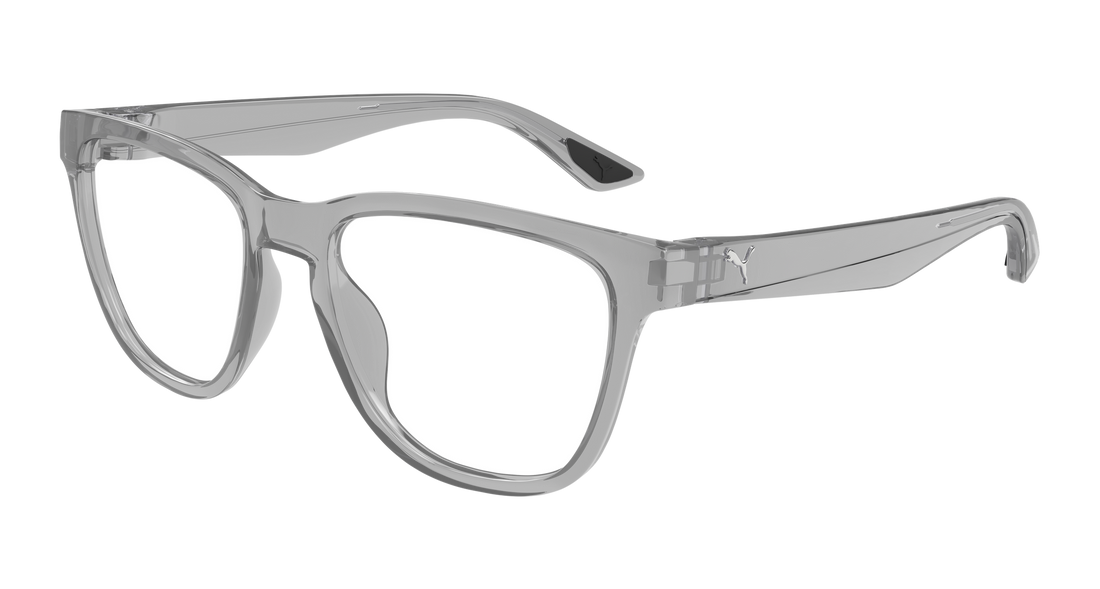 Occhiali da vista puma pu0506o 003 gris rectangular / squared masculino taglia 54mm - Vista principale