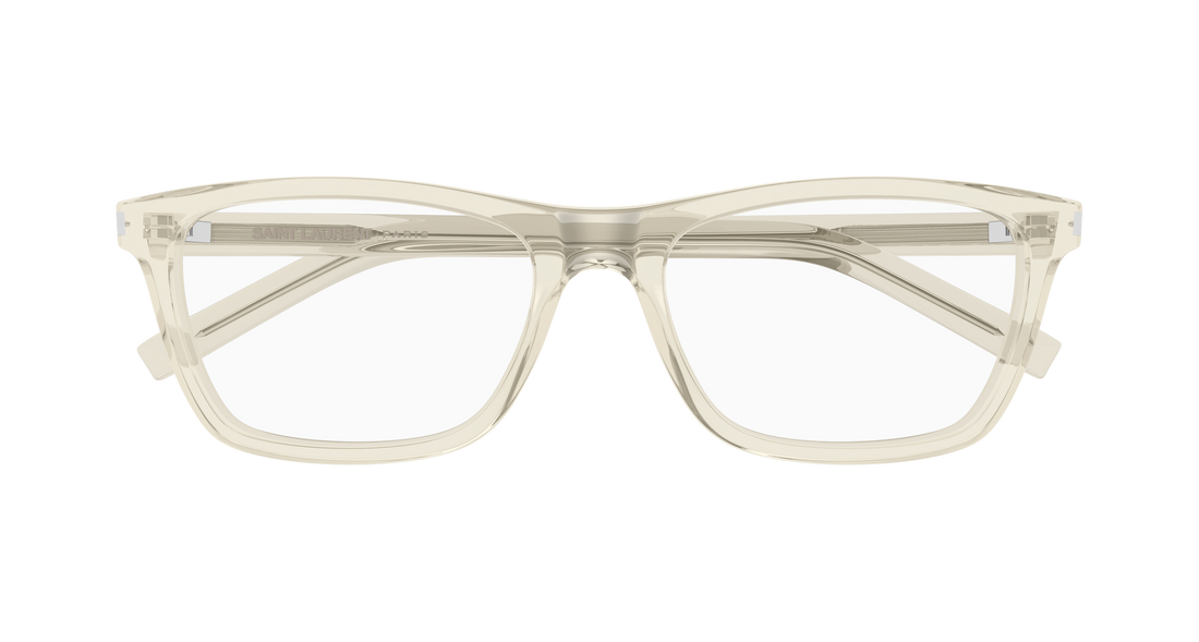 Gafas graduadas saint laurent sl 841 004 amarillo rectangular / squared masculino talla 56mm - Vista de detalle