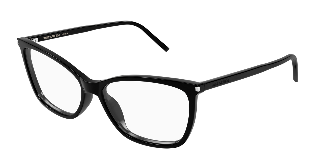 Brillen saint laurent sl 834 001 negro cat eye femenino größe 53mm - Hauptansicht