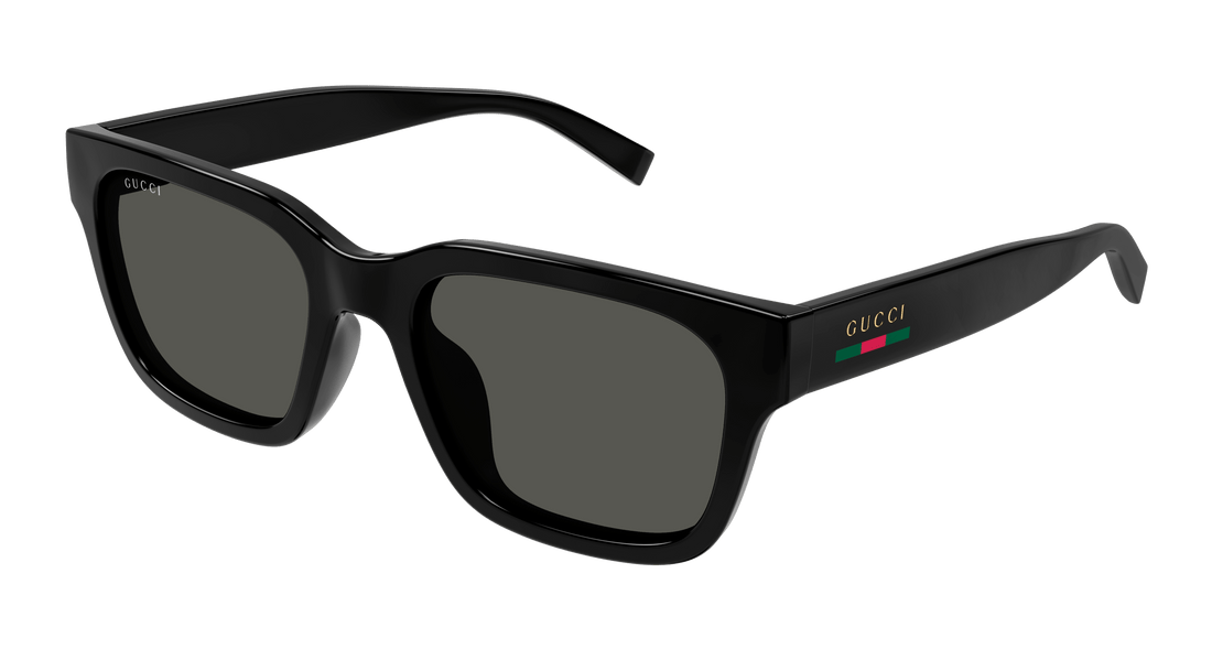 Sunglasses gucci gg1857s 001 negro square masculino size 55mm - Main view