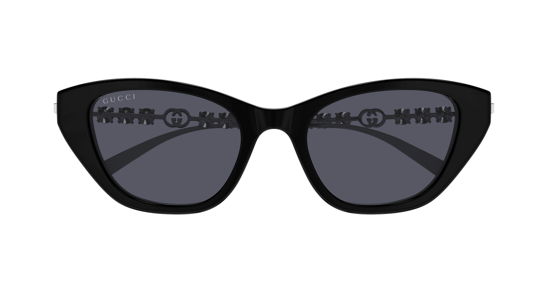 Occhiali da sole gucci gg1968s 002 negro cat eye femenino taglia 50mm - Vista dettagliata