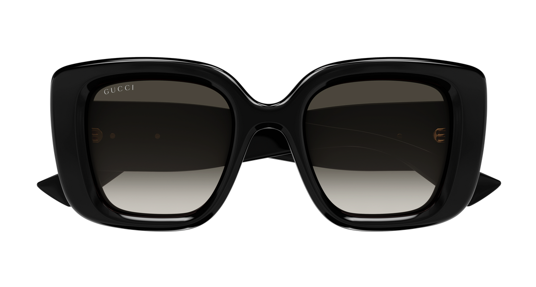 Occhiali da sole gucci gg1975s 002 negro butterfly femenino taglia 50mm - Vista dettagliata