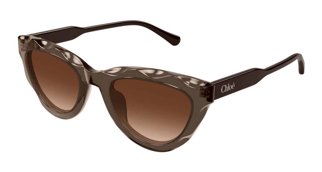 Gafas de sol chloé ch0294s 003 marron cat eye femenino talla 52mm - Vista principal