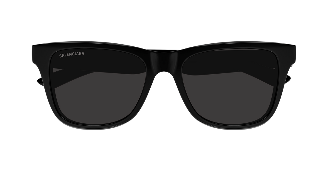 Occhiali da sole balenciaga bb0425sk 001 negro rectangular / squared masculino taglia 55mm - Vista dettagliata