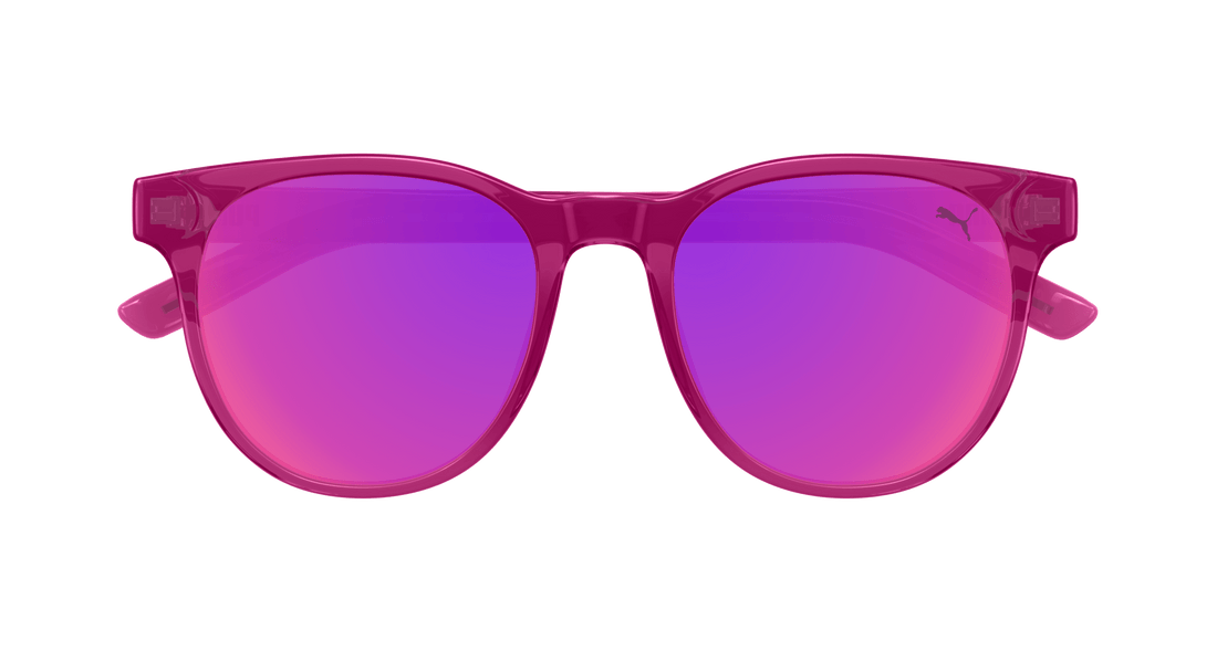 Occhiali da sole puma pj0081s 002 rosa round infantil taglia 47mm - Vista dettagliata