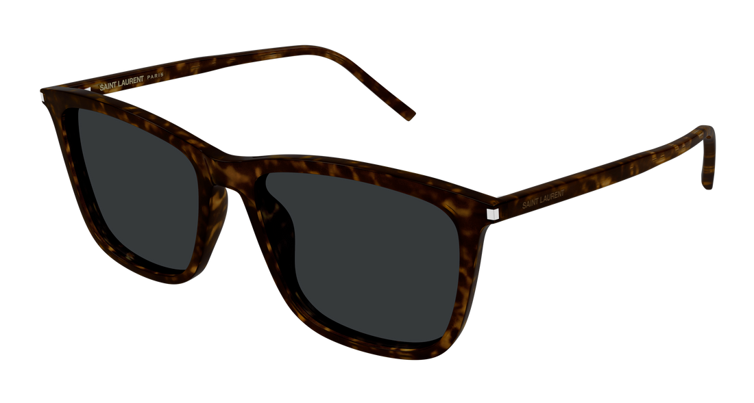 Occhiali da sole saint laurent sl 851 002 havana rectangular / squared unisex taglia 56mm - Vista principale
