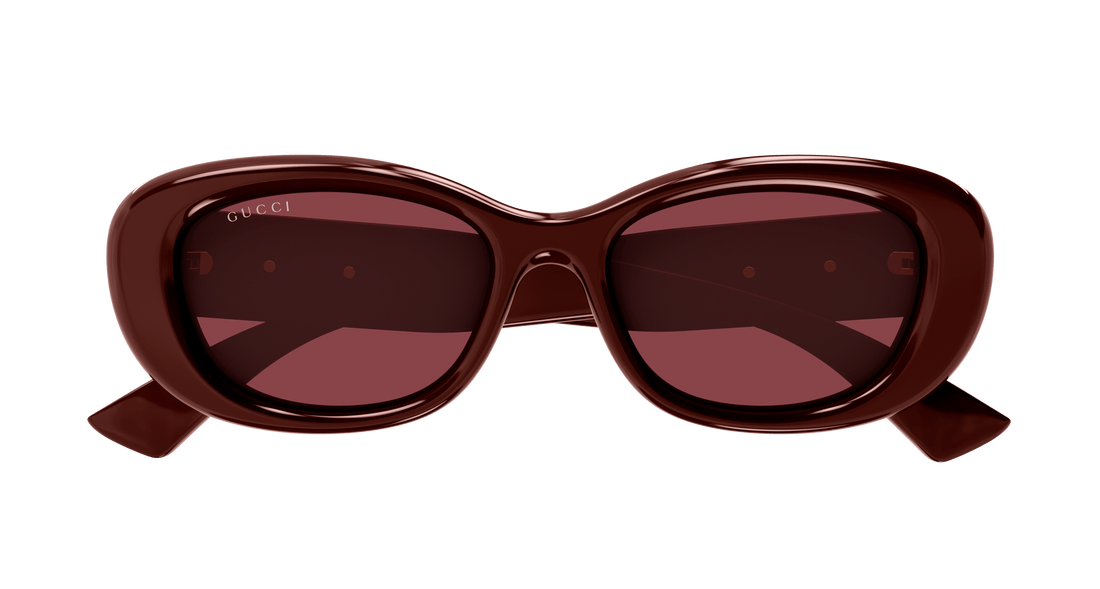 Occhiali da sole gucci gg1829sk 003 burdeos round femenino taglia 53mm - Vista dettagliata