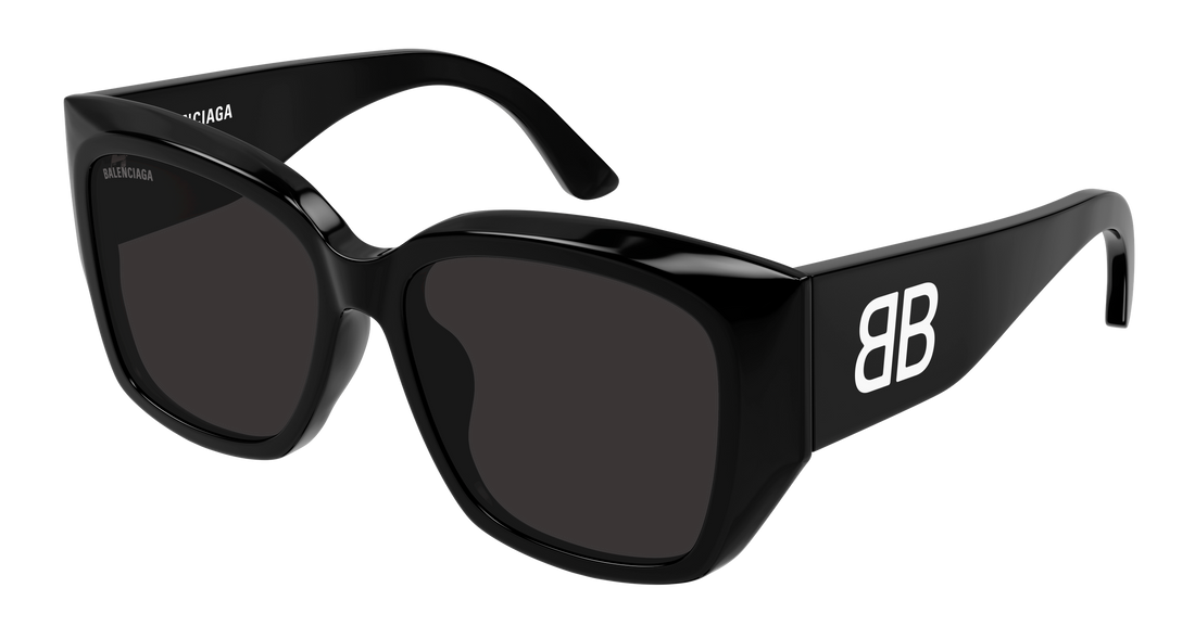 Occhiali da sole balenciaga bb0445sk 001 negro butterfly femenino taglia 56mm - Vista principale
