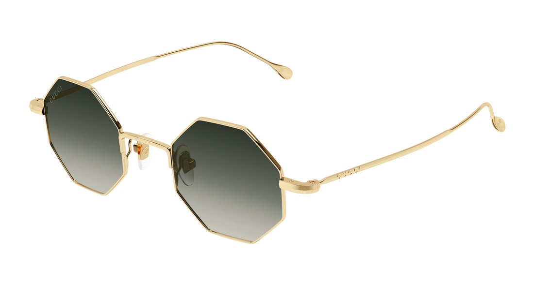 Sonnenbrillen gucci gg1814s 001 dorado geometric unisex größe 41mm - Hauptansicht