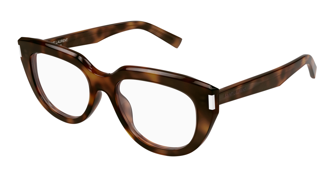 Gafas graduadas saint laurent sl 828 003 havana cat eye femenino talla 54mm - Vista principal