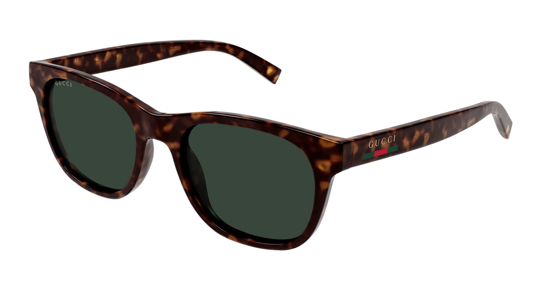 Occhiali da sole gucci gg1985s 002 havana round/oval/panthos masculino taglia 54mm - Vista principale