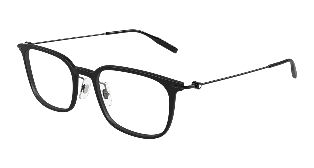 Occhiali da vista montblanc mb0100o 010 negro rectangular / squared masculino taglia 52mm - Vista principale
