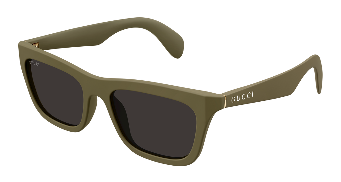 Occhiali da sole gucci gg1933s 004 verde rectangular / squared masculino taglia 53mm - Vista principale
