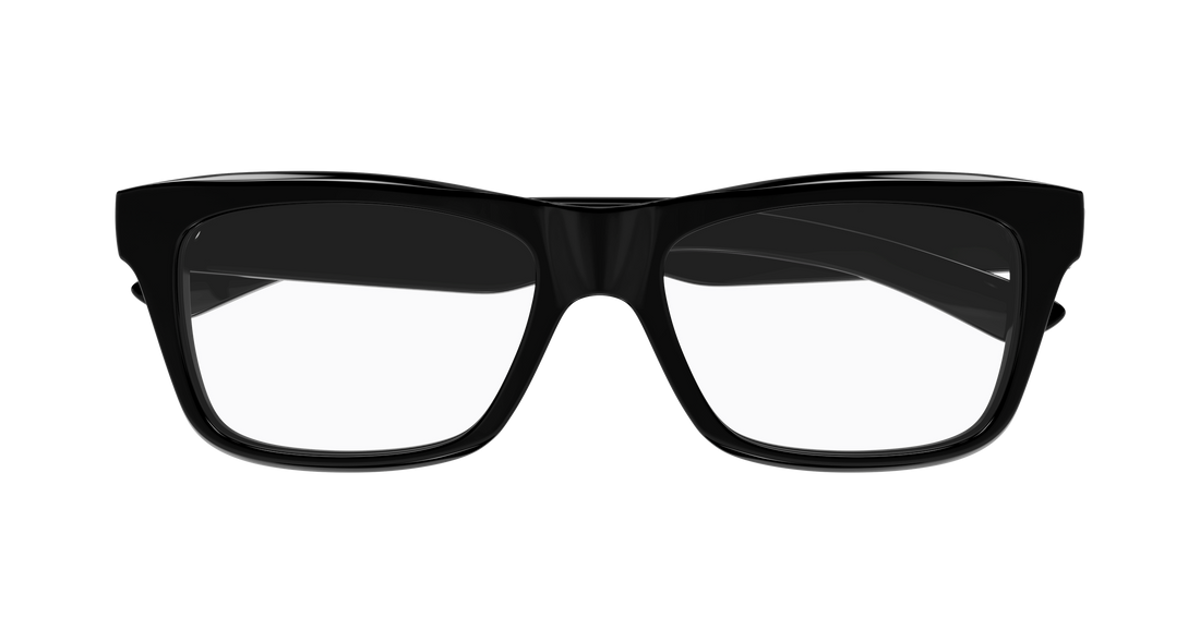 Occhiali da vista balenciaga bb0426o 001 negro rectangular / squared masculino taglia 56mm - Vista dettagliata