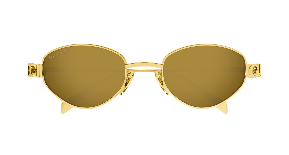 Occhiali da sole gucci gg1935s 003 dorado geometric femenino taglia 47mm - Vista dettagliata