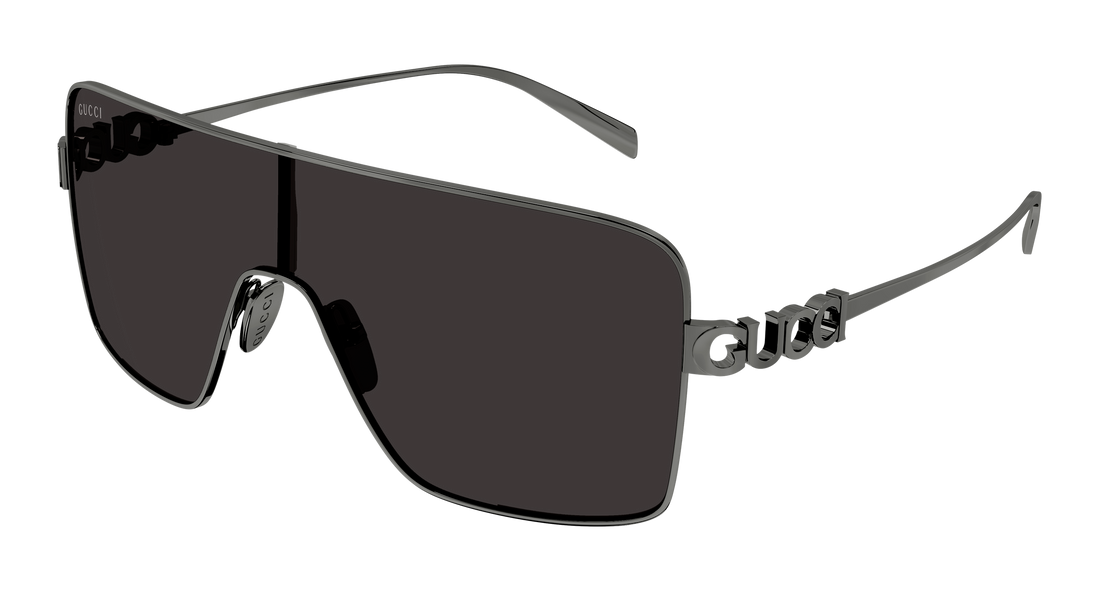 Occhiali da sole gucci gg1936s 002 plateado mask femenino taglia 99mm - Vista principale