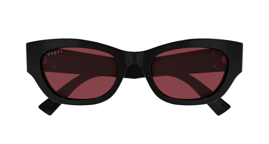 Occhiali da sole gucci gg1954sa 004 negro cat eye femenino taglia 53mm - Vista dettagliata