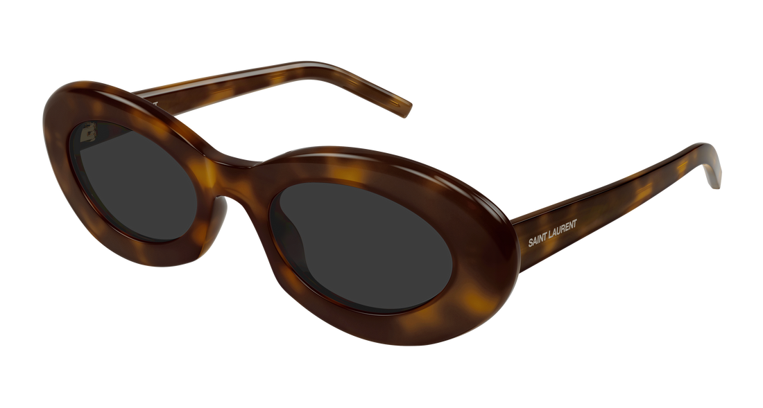 Gafas de sol saint laurent sl 594 009 havana round/oval/panthos femenino talla 52mm - Vista principal