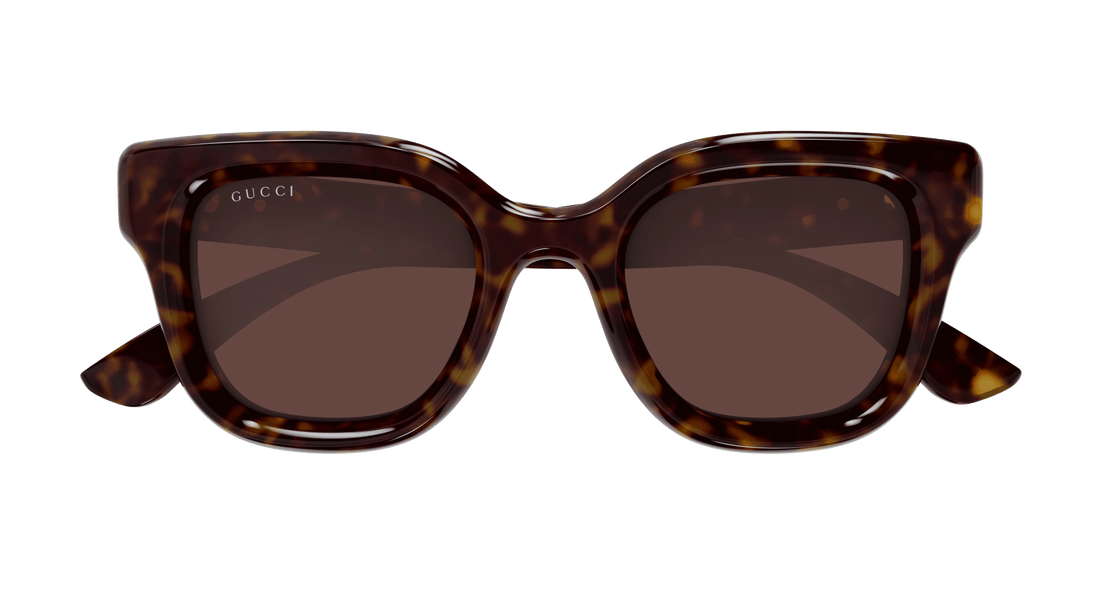 Occhiali da sole gucci gg1828s 002 havana round femenino taglia 49mm - Vista dettagliata