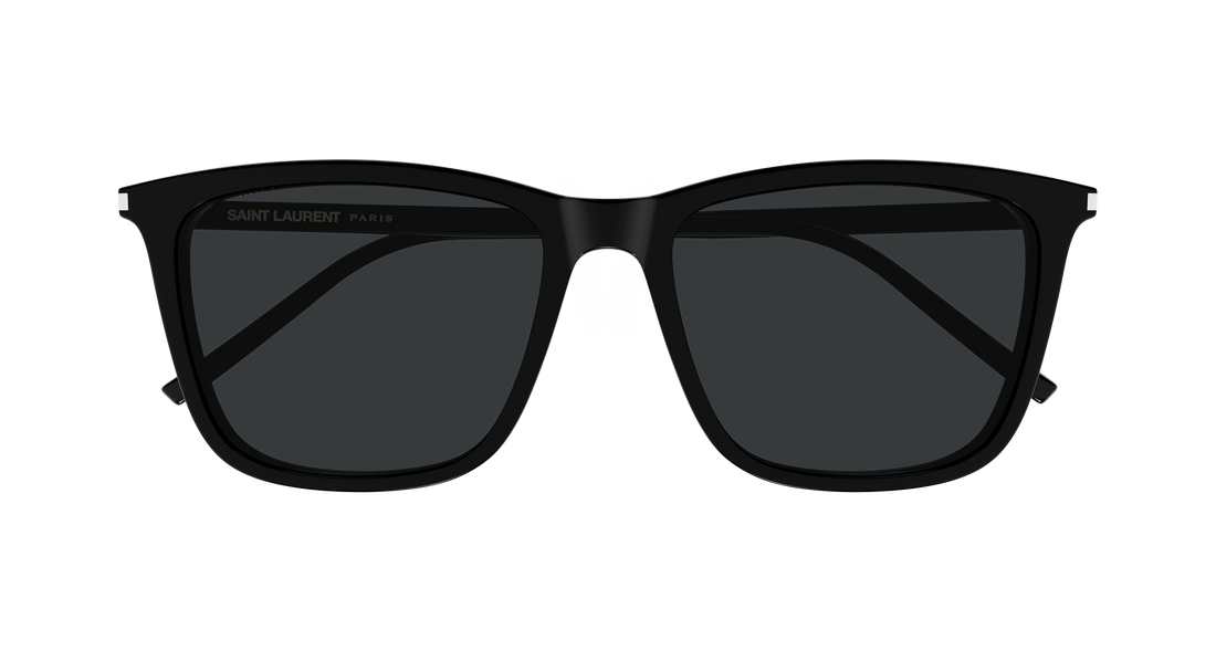 Occhiali da sole saint laurent sl 851/k 001 negro rectangular / squared unisex taglia 56mm - Vista dettagliata