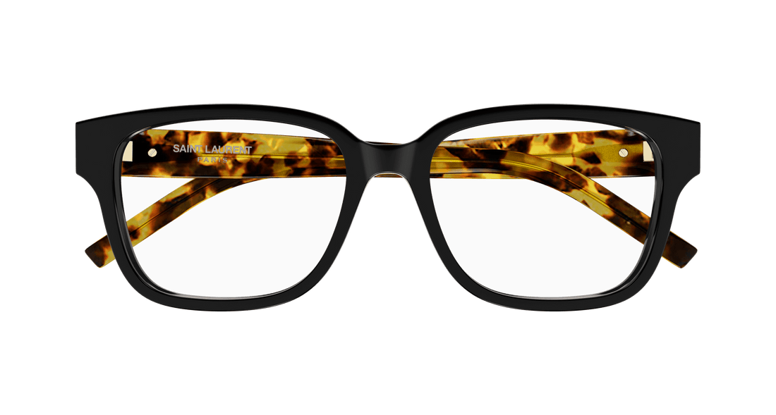 Prescription glasses saint laurent sl m150 006 negro square femenino size 55mm - Detailed view