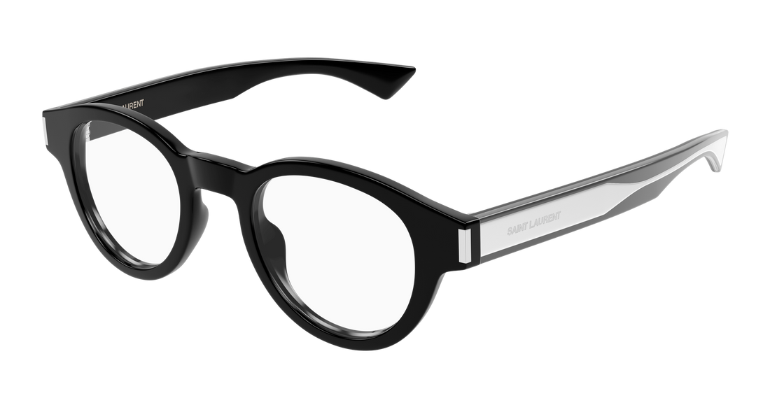 Lunettes de vue saint laurent sl 792 001 negro round unisex taille 46mm - Vue principale