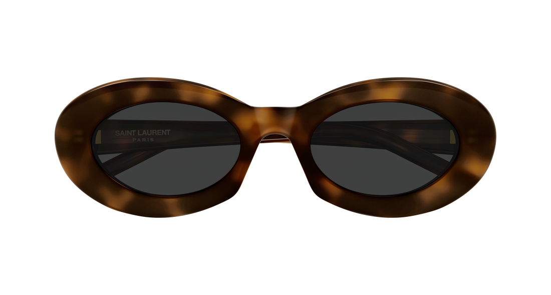 Gafas de sol saint laurent sl 594 009 havana round/oval/panthos femenino talla 52mm - Vista de detalle