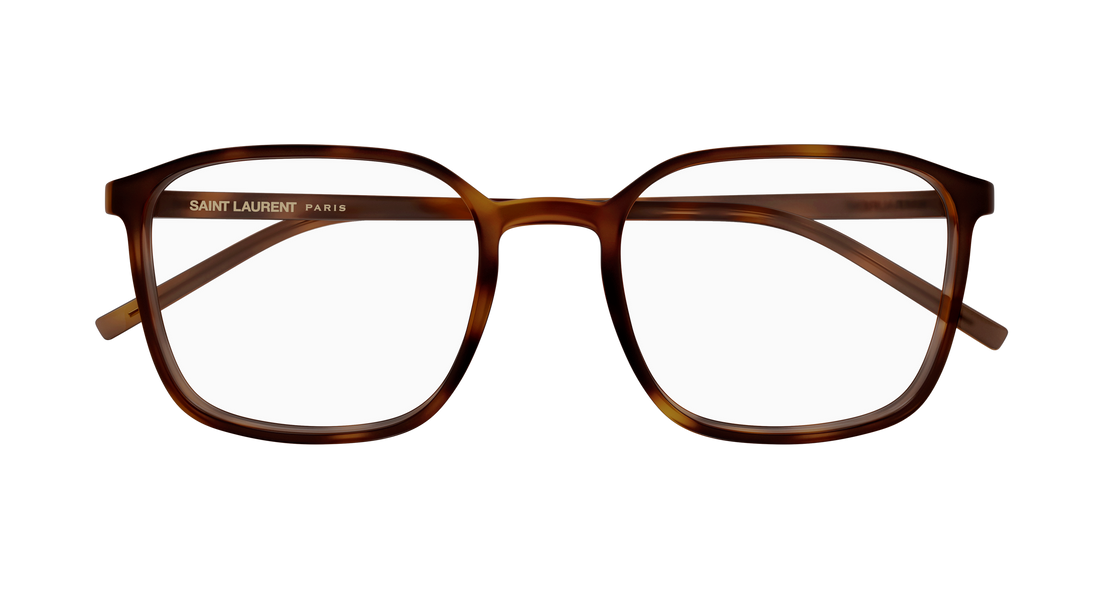 Gafas graduadas saint laurent sl 845 003 havana rectangular / squared masculino talla 52mm - Vista de detalle