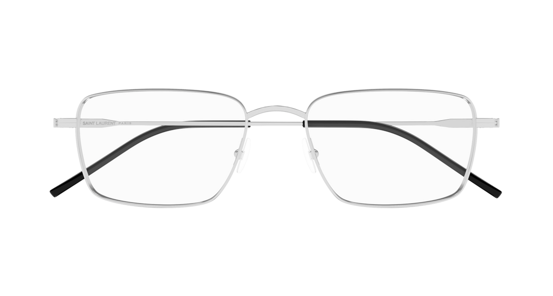 Gafas graduadas saint laurent sl 844 005 plateado rectangular / squared masculino talla 55mm - Vista de detalle