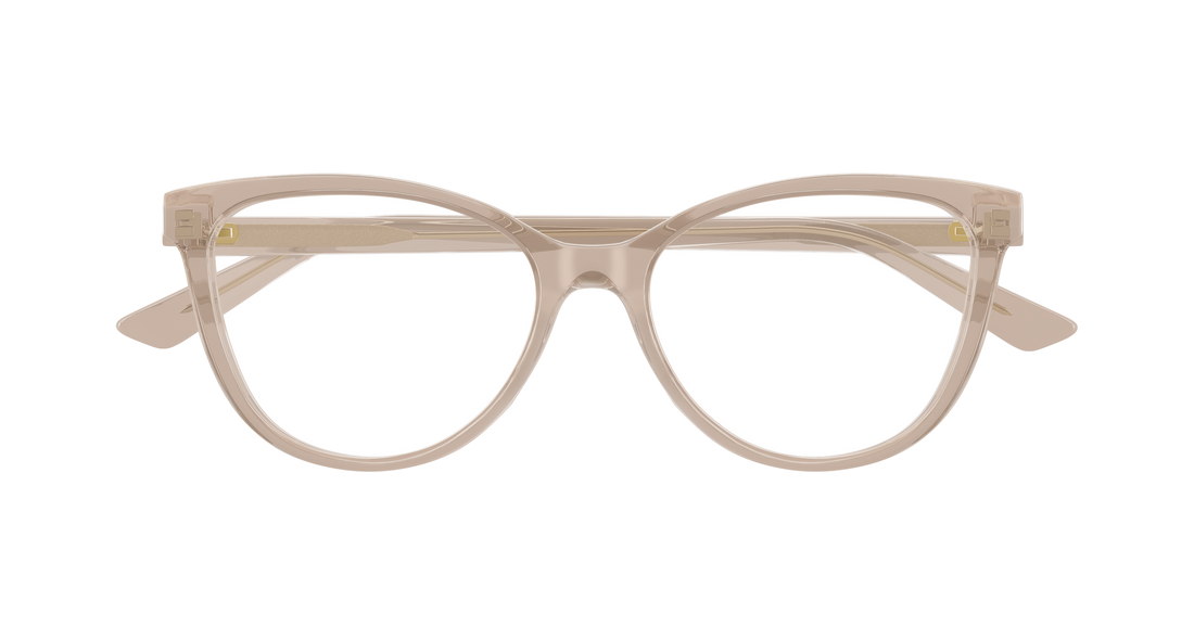 Occhiali da vista bottega veneta bv1313o 013 marron cat eye femenino taglia 55mm - Vista dettagliata