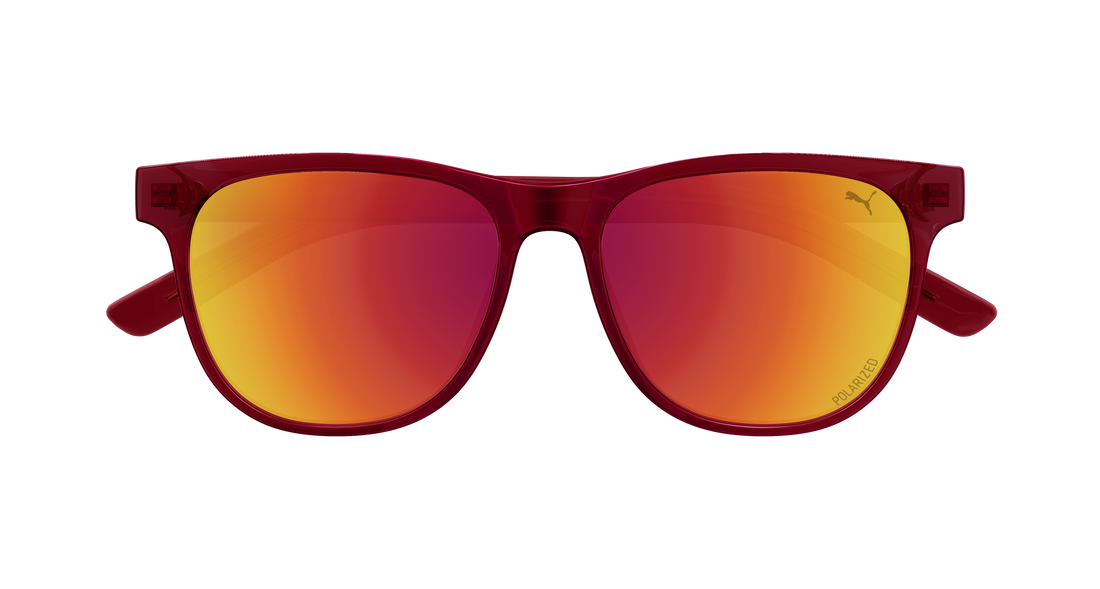 Occhiali da sole puma pj0084s 008 rojo round/oval/panthos infantil taglia 50mm - Vista dettagliata