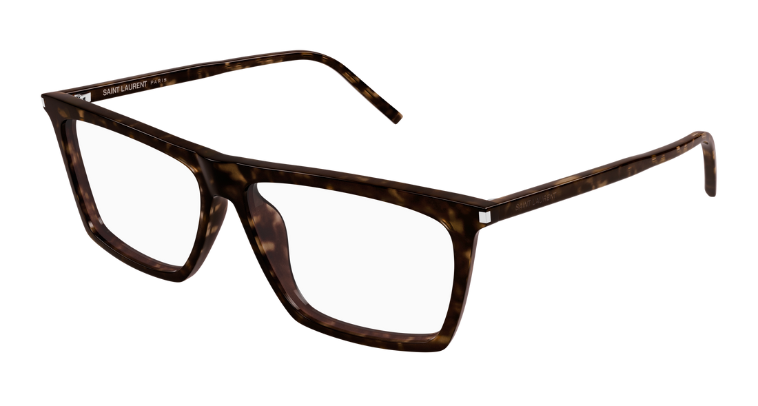 Brillen saint laurent sl 803 002 havana square masculino größe 57mm - Hauptansicht