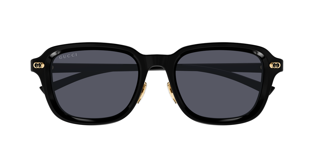 Occhiali da sole gucci gg1948sk 001 negro rectangular / squared masculino taglia 53mm - Vista dettagliata