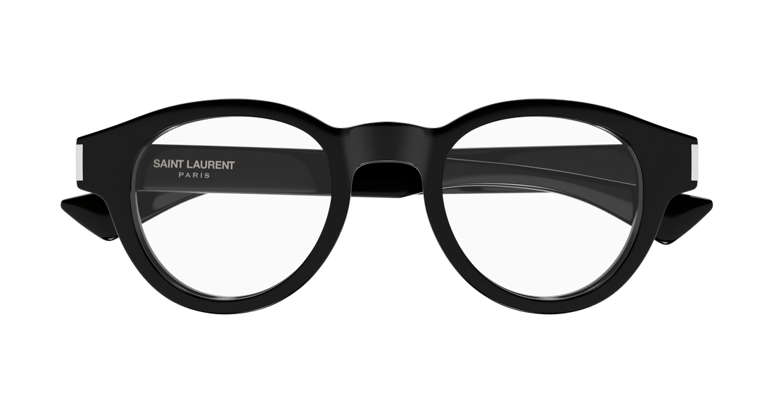 Lunettes de vue saint laurent sl 792 001 negro round unisex taille 46mm - Vue détaillée