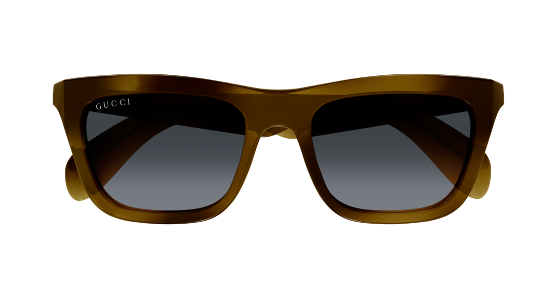 Occhiali da sole gucci gg1933s 003 havana rectangular / squared masculino taglia 53mm - Vista dettagliata