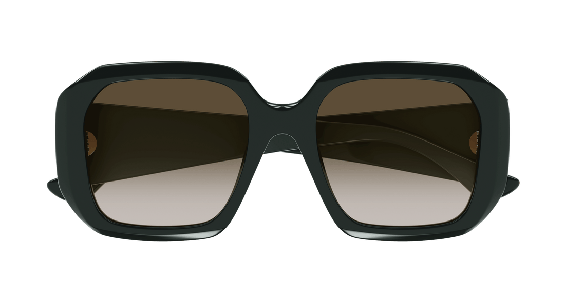 Gafas de sol chloé ch0300s 003 verde square femenino talla 54mm - Vista de detalle