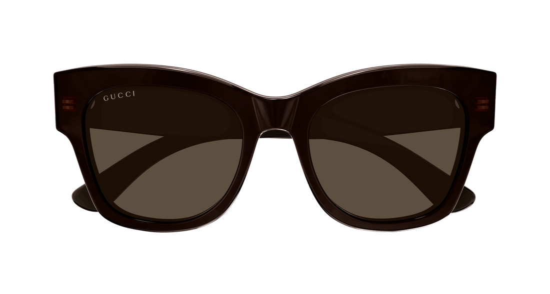 Sonnenbrillen gucci gg1789s 004 marron butterfly femenino größe 53mm - Detailansicht