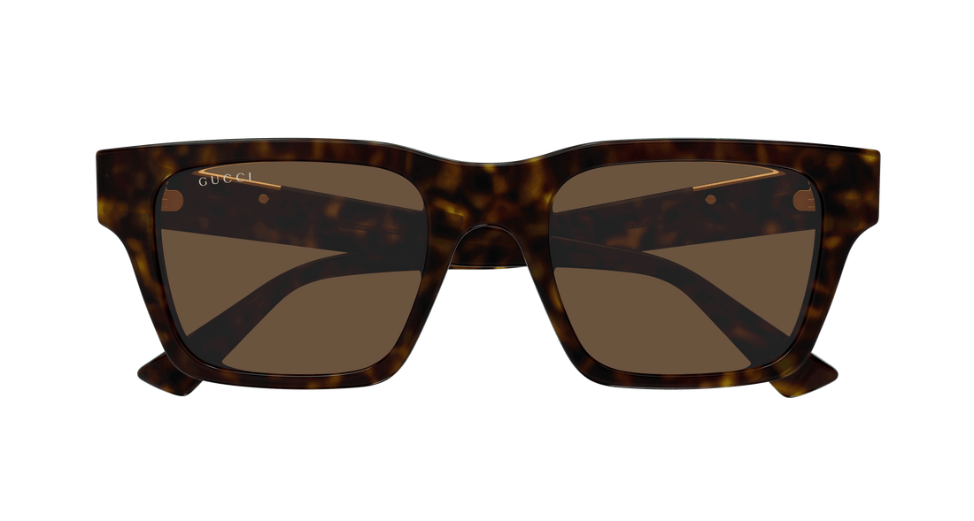 Sonnenbrillen gucci gg1889s 002 havana square masculino größe 51mm - Detailansicht